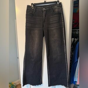 Stylish Black Flare Women's Jeans